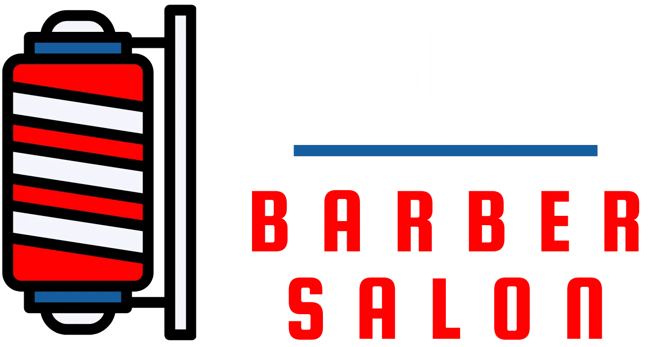 Upscale Barber-Salon Logo