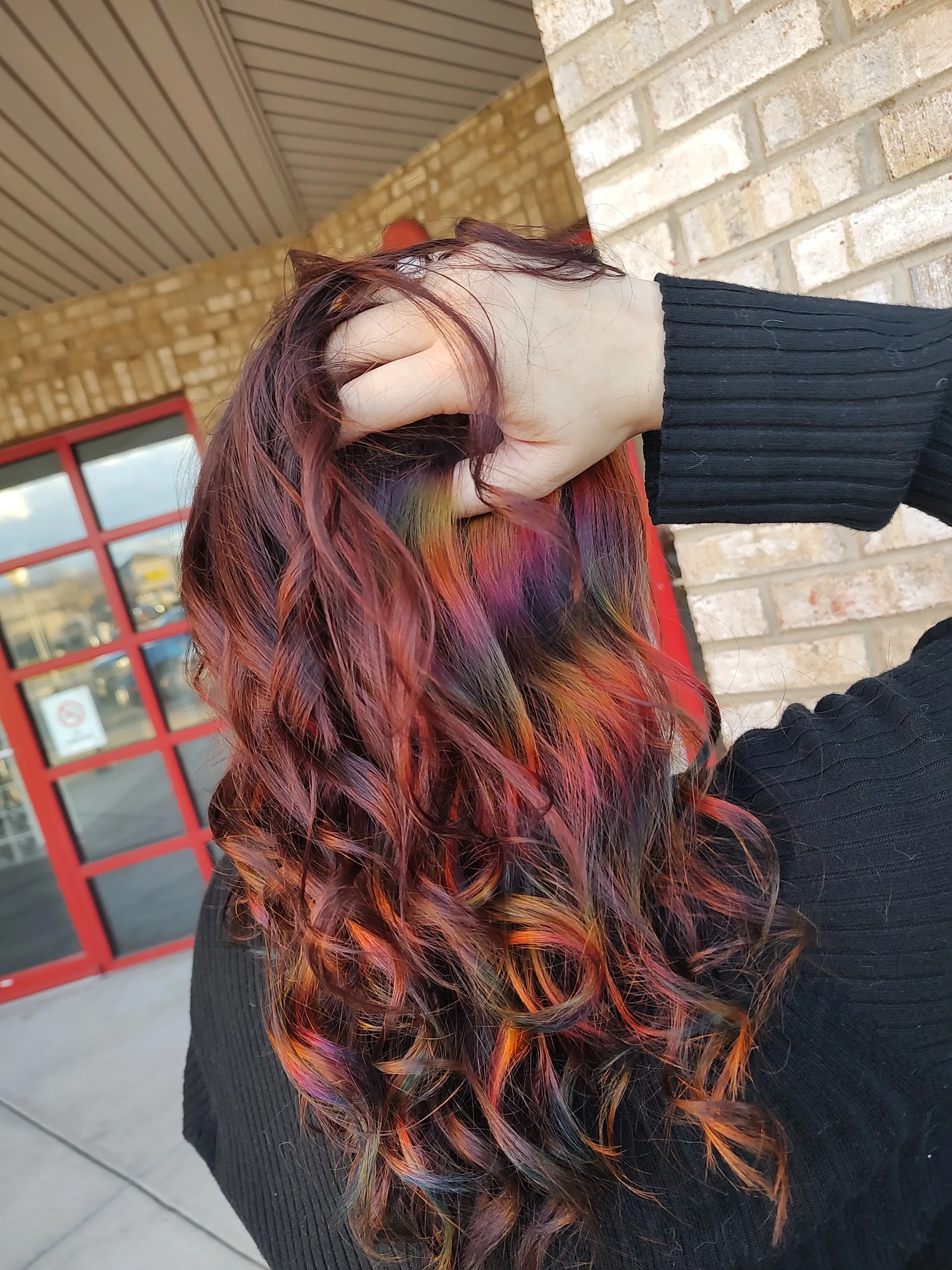 Vibrant hair color